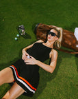 Rosewood Knit Dress - Coal Black
