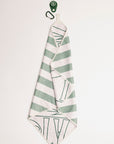 Magnet Golf Towel - Sea Stripes/Scattered