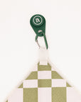 Magnet Golf Towel - Pink/White Checkered