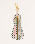 Erin Dress Bag Charm - Barbie Checkered