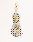 Erin Dress Bag Charm - Barbie Checkered