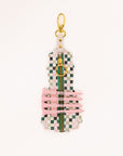 Erin Dress Bag Charm - Barbie Checkered