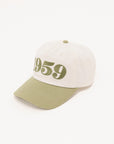 1959 Hat - Putting Green/White