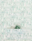 Golf Cart Seat Cover - Sea Stripes/Scattered