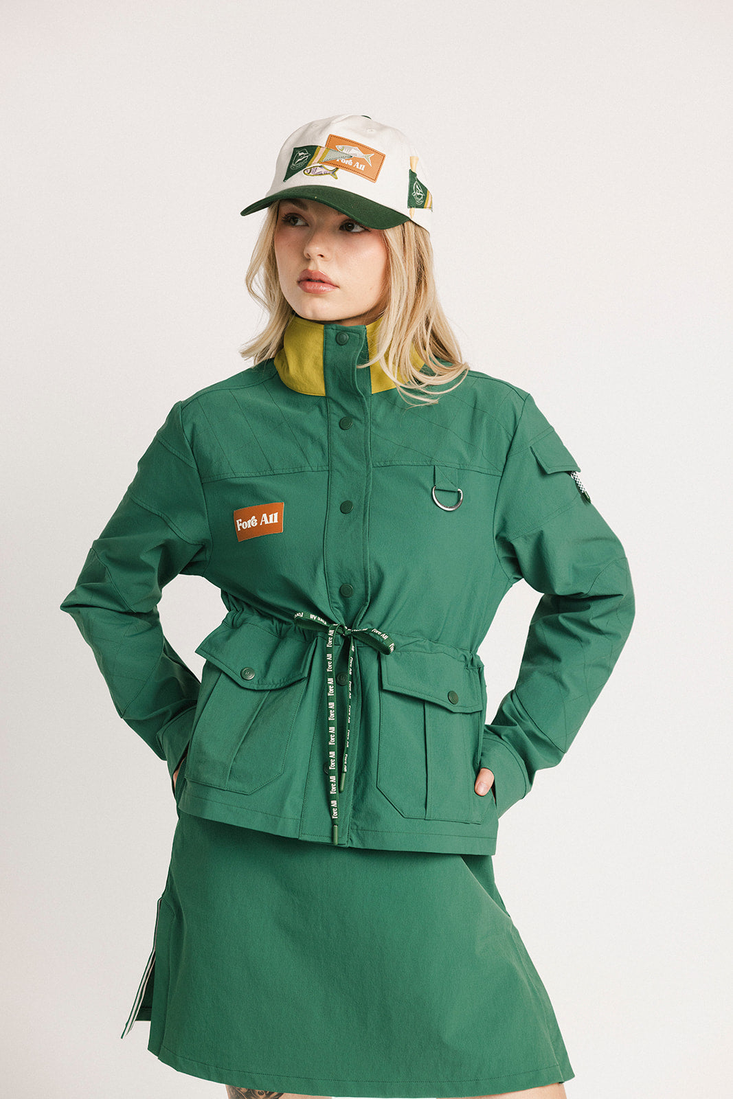 Rowland Jacket - Green – foreall.com