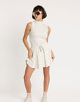Riptide Mock Neck - Sugar