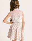 Youth Moore Polo - Pink/White