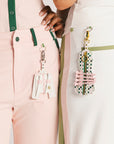 Erin Dress Bag Charm - Barbie Checkered