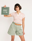 Club Angie Polo - Pink