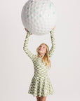 Youth Bea Base - Putting Green/White Retro