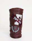 Merlot Kai golf club head cover with a logo on a white background