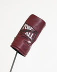 Merlot Kai golf club head cover with a logo on a white background