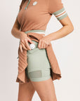 Coastal Skirt - Saddle