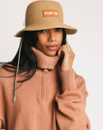Nautical Quarter Zip - Saddle