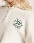 Nautical Quarter Zip - Sugar
