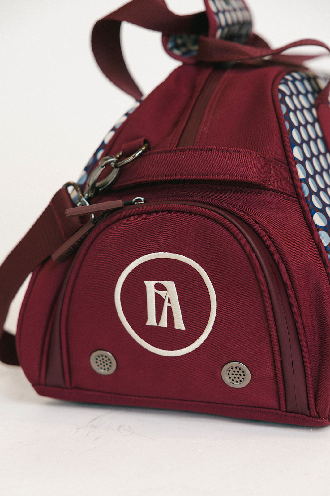 Boston Bag - Merlot Retro – foreall.com