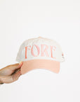 Fore Hat - White/Pink