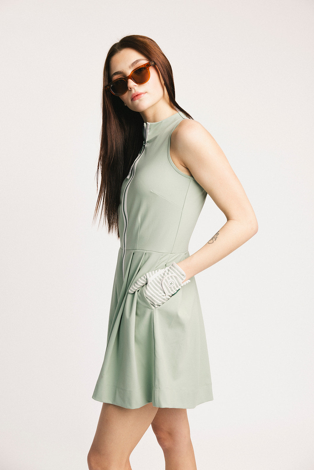 Fore All Women's Erin Golf Dress, XXL, Sea Fore All Women's Erin Golf Dress, XXL, Sea