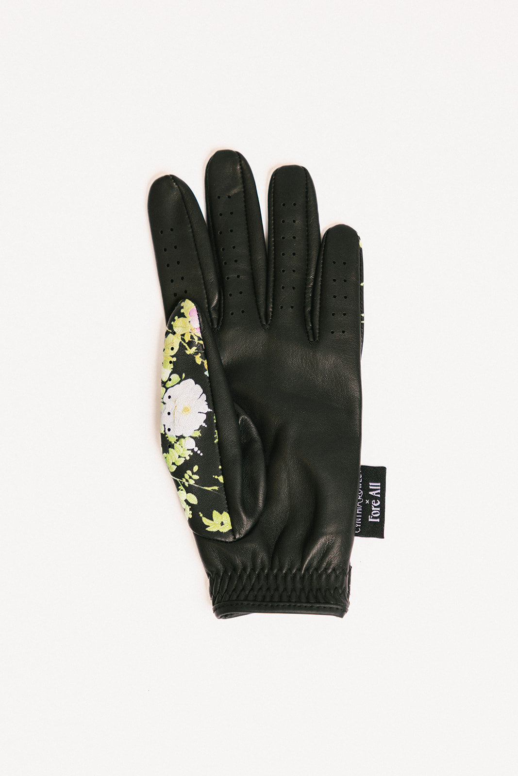 CR x FA Golf Glove - Black Floral – foreall.com