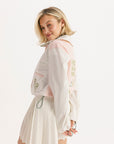 Anything Jacket - Pink/White