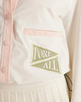 Anything Jacket - Pink/White