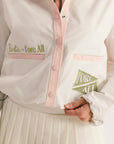 Anything Jacket - Pink/White