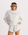 Country Club Crewneck - White