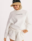 Country Club Crewneck - White