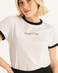 Country Club Tee - White