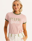 Golfie Barbie™ Tee - Pink