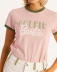 Golfie Barbie™ Tee - Pink