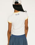 Ringer Tee - Girls Is Players Too White