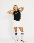 Incheon Sleeveless Sweater - Black