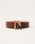 Country Club Belt - Bourbon/Pink