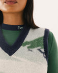 Powder Sweater Vest - River