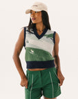 Powder Sweater Vest - River