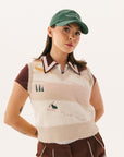 Powder Sweater Vest - Clay