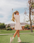 Youth Sasha Skirt - Pink/White Checkered