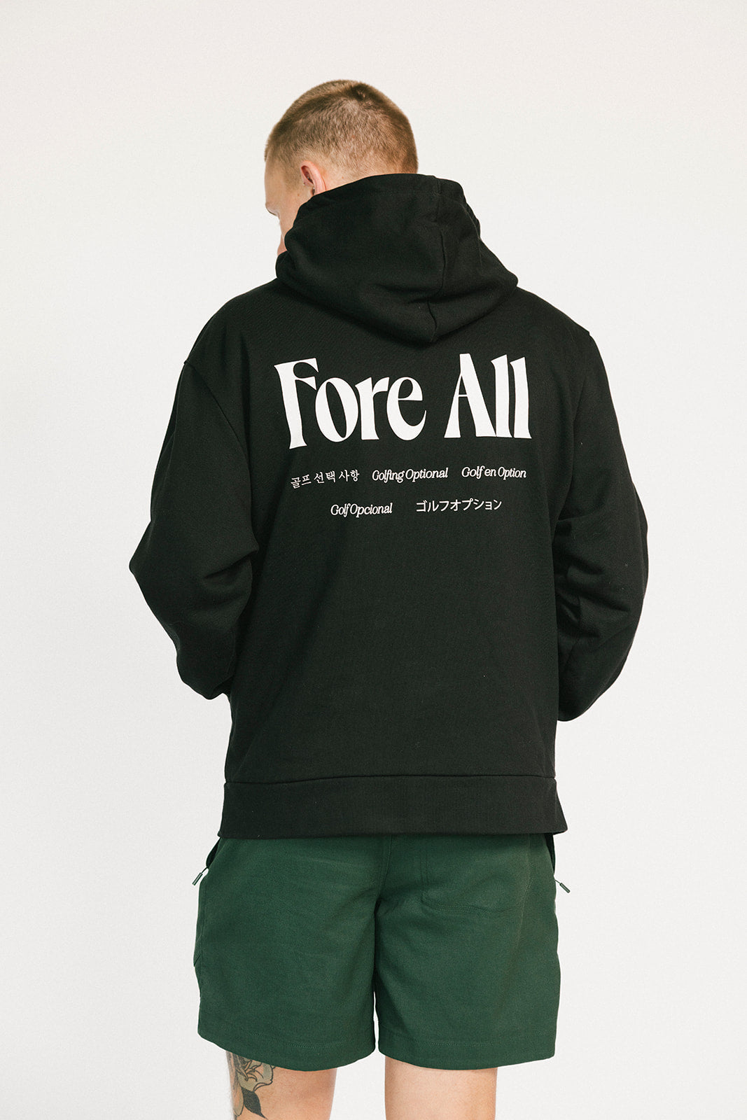Global Hoodie - Black – foreall.com