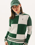 Dorothy Sweater - Green Checkered