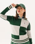 Dorothy Sweater - Green Checkered