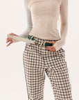 Country Club Belt - White/Green