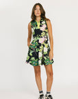 Jordan Dress - Black Floral