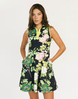 Jordan Dress - Black Floral