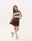 Kendall Skirt - Bourbon