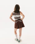 Kendall Skirt - Bourbon