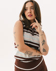Abigail Polo - Bourbon Stripes