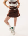 Kendall Skirt - Bourbon