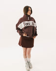 Fore All Zip-Up - Bourbon