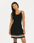 Rosewood Knit Dress - Coal Black